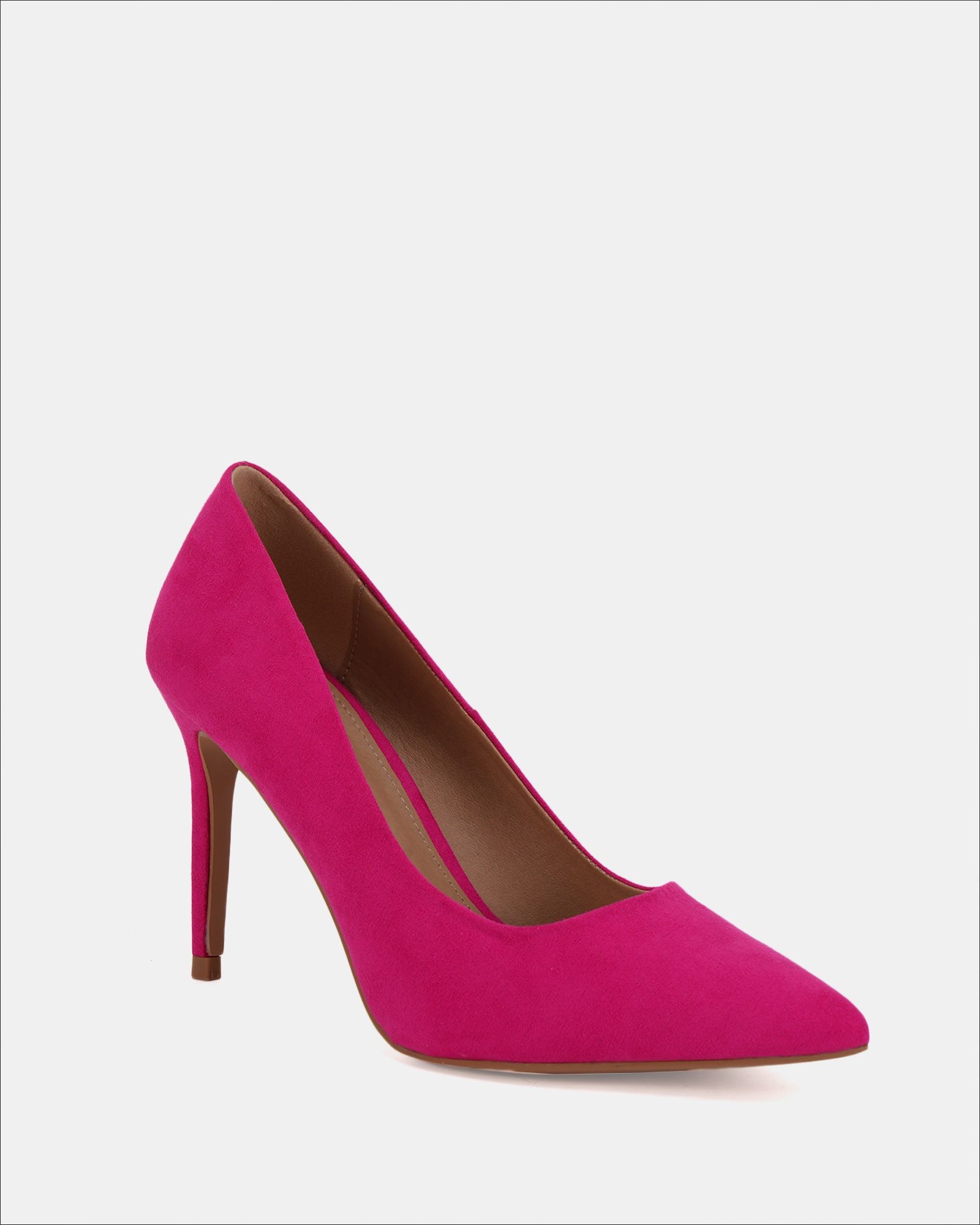 IMPOSSIBLE Magenta Point Stiletto Court Shoe