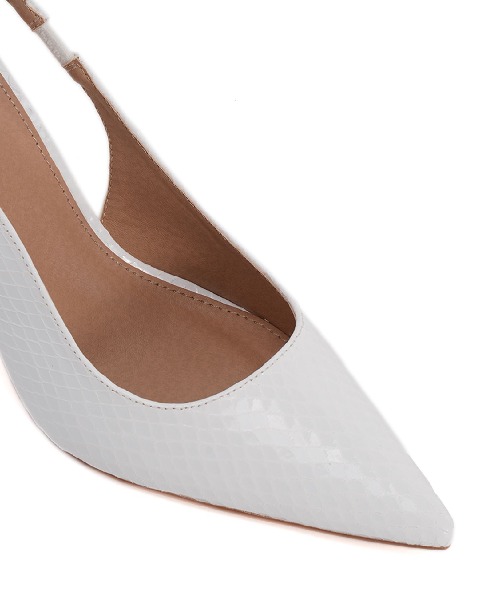 IRAYA White Point Slingback Court Shoe