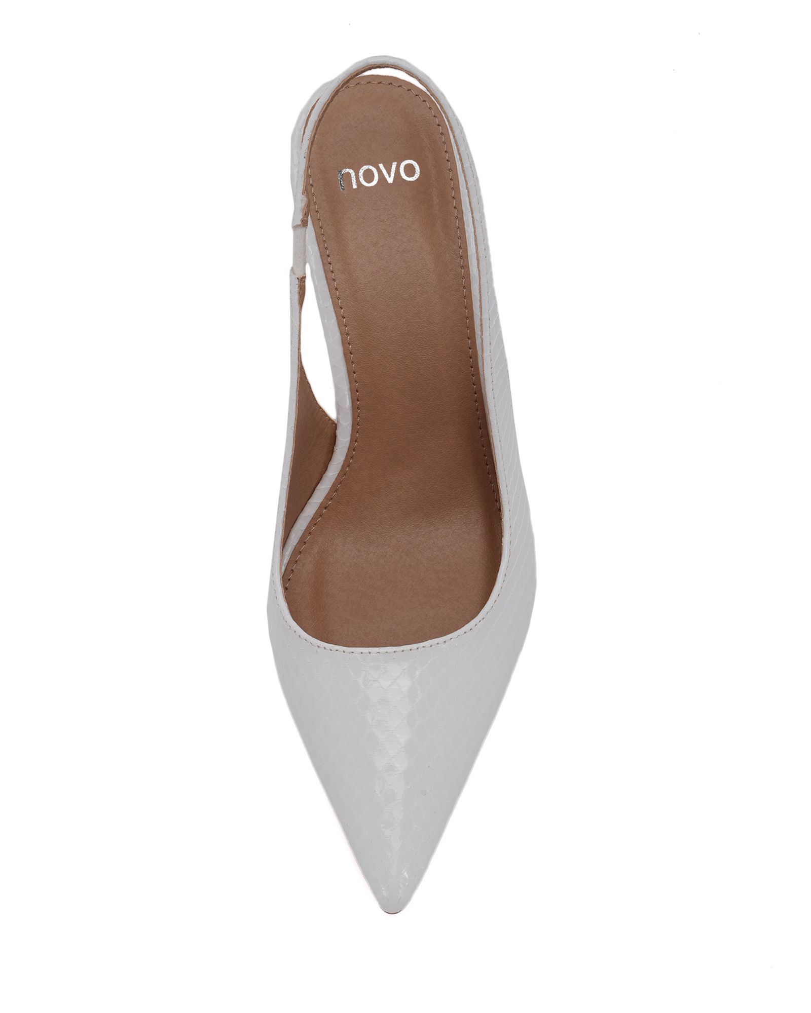 IRAYA White Point Slingback Court Shoe