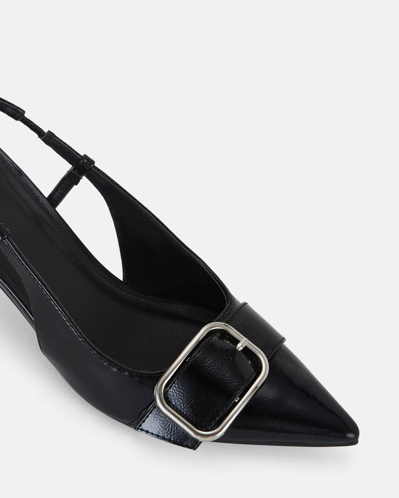 Isera Black Point Slingback Buckle Court