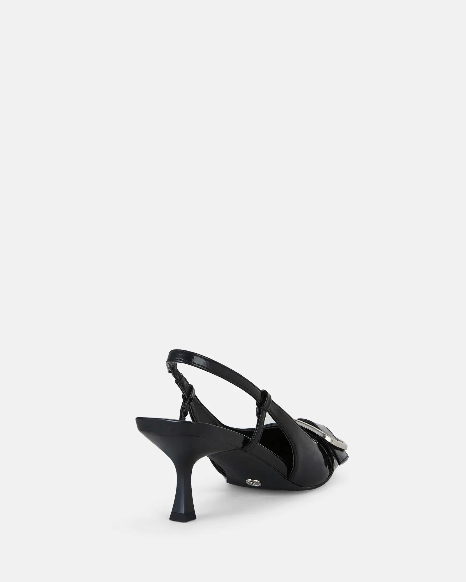 Isera Black Point Slingback Buckle Court