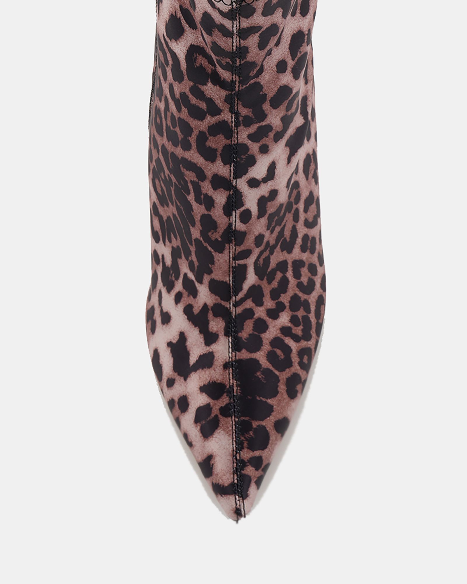 Katya Leopard Point Stiletto Ankle Boot