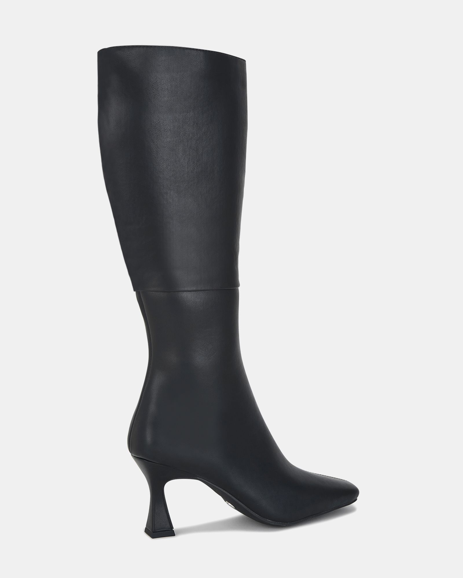 Octavia Black Mid Heel Knee High Boot