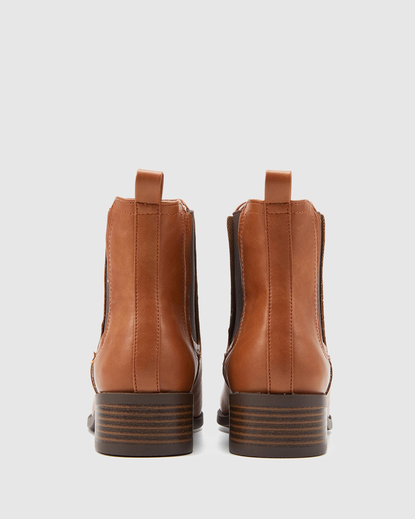 Wide Fit Destined Tan Ankle Boot