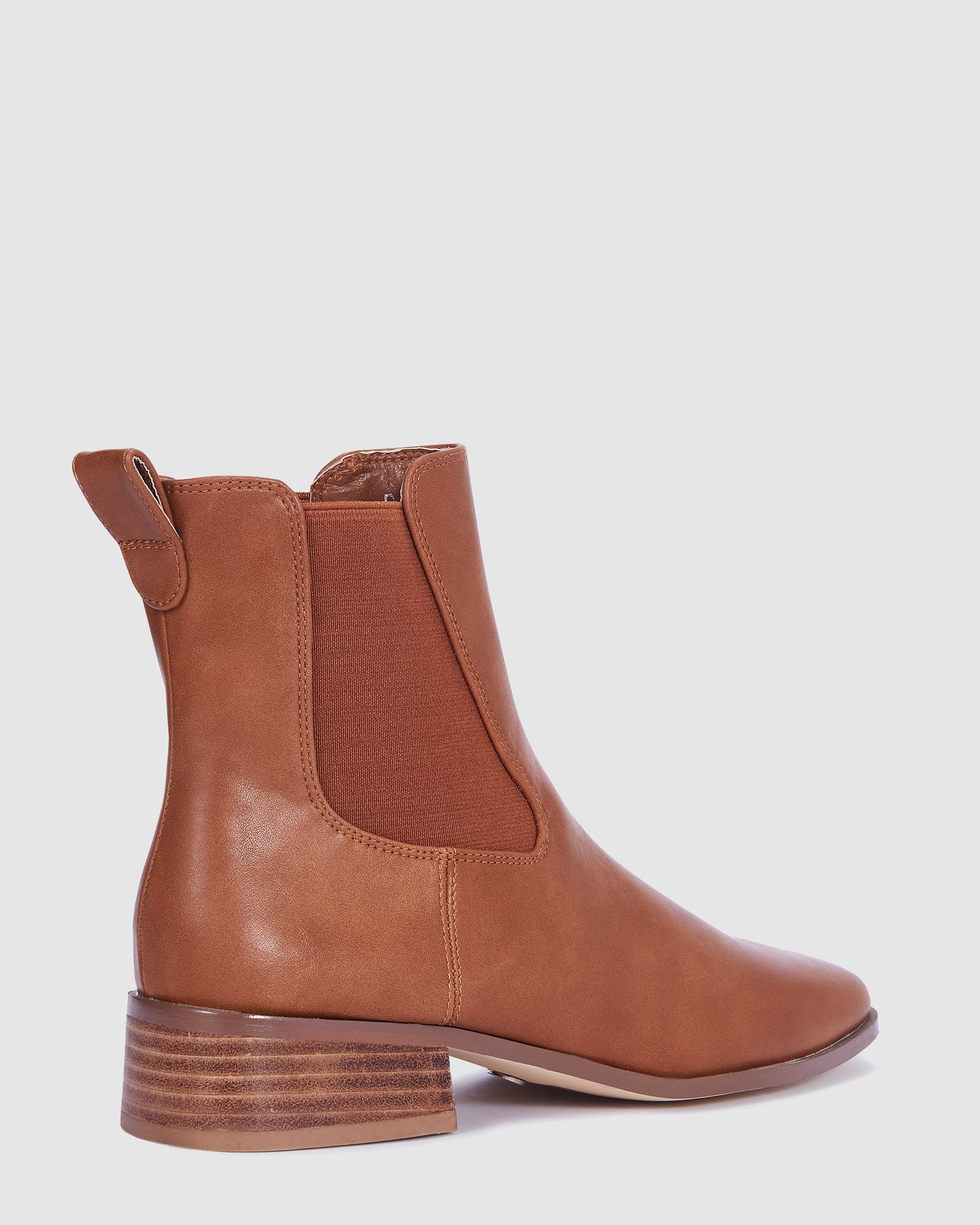 Buy Novo Brown Regular Fit Dekota Mid Heel Point Ruched Ankle Boots from  Next USA